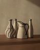Ceramic Vase ‘Morandi Bouteille - Black’ | Vases & Vessels by INI CERAMIQUE. Item made of ceramic compatible with minimalism and contemporary style