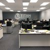 TITAN WORLDWIDE | Murals by Float boater murals | Titan Worldwide in Cerritos. Item made of synthetic