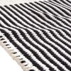 Zebra Handwoven Rug | Area Rug in Rugs by Weaver. Item composed of cotton compatible with boho and country & farmhouse style