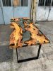 Olive Table, Epoxy Table, Made to order Olive Epoxy Table | Dining Table in Tables by Brave Wood