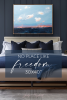 No Place Like Freedom, Original Coastal Art | Oil And Acrylic Painting in Paintings by Jocelyn Elizabeth. Item composed of canvas in contemporary or eclectic & maximalism style