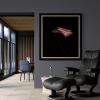 America | Prints by Lu Anne Tyrrell Art +. Item made of canvas with metal