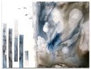Limina /2 | Oil And Acrylic Painting in Paintings by Cristina Dalla Valentina. Item made of canvas with synthetic