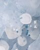 Light on Water | Mixed Media in Paintings by Joanna Cutri. Item composed of wood and canvas in minimalism or contemporary style
