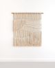 Flow - natural | Macrame Wall Hanging in Wall Hangings by Tamar Samplonius