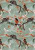 Wallpaper: Leadbeater Forrest | Wall Treatments by Tamara Design Co. Item composed of paper in contemporary or country & farmhouse style