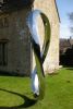 Endless Curve No.5 | Public Sculptures by Wenqin CHEN | John Makepeace Furniture Ltd in Beaminster. Item made of steel