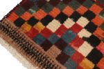 Vintage Gabbeh Tribal rug in Polychromatic Geometric Pattern | Area Rug in Rugs by Rug and Kilim