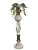 Geode Obelisk | Planter in Vases & Vessels by Catharina Goldnau Ceramics | Private Residence - Toronto, ON in Toronto. Item composed of ceramic