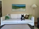Coastal Connection Commission | Oil And Acrylic Painting in Paintings by Stacy D'Aguiar. Item made of canvas with synthetic