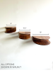 Floating Nightstand in Walnut | Storage by Companion Works. Item composed of walnut compatible with boho and minimalism style