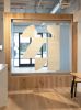 Logo weaving for Insidesource | Wall Sculpture in Wall Hangings by ANTLRE - Hannah Sitzer | InsideSource in San Francisco. Item made of fabric with fiber