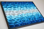 No. 14 Acoustic Diffuser Panel - Gradient Modern Abstract - | Wall Sculpture in Wall Hangings by Joseph Aurelius