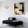 Slow Burn | Oil And Acrylic Painting in Paintings by Abby May. Item made of canvas works with minimalism & contemporary style