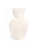 Ceramic Vase 'Amphora - White' | Vases & Vessels by INI CERAMIQUE. Item composed of ceramic in minimalism or contemporary style