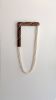 Link 004 | Wall Sculpture in Wall Hangings by Ana Salazar Atelier. Item composed of walnut and cotton in minimalism or contemporary style