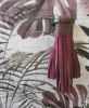 Burgundy Tropicalia | Wallpaper in Wall Treatments by Habitat Improver - Furniture Restyle and Applied Arts | Hotel Estrela de Fatima in Fátima