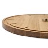 Oak Wood Wall Clock KARLIS | Decorative Objects by DABA. Item made of oak wood works with minimalism & contemporary style