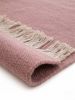 Handwoven Woolen Runner Rug | Rugs by Evergreen Carpets. Item composed of wool in boho or minimalism style