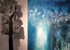 Ebbing | Mixed Media by Monica Gewurz | Ukama Gallery in Vancouver. Item made of canvas