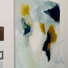 mundos | Oil And Acrylic Painting in Paintings by Cecilia Arrospide. Item made of canvas works with contemporary style