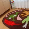 Singing Soil | Small Rug in Rugs by Tuft Love Studio. Item made of cotton with fiber
