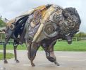 Bison | Public Sculptures by Donald Gialanella. Item composed of steel