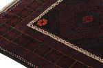 Rug & Kilim’s Baluch Runner Rug with Black, Burgundy | Area Rug in Rugs by Rug and Kilim