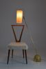 Equilibrium V Model II | Floor Lamp in Lamps by Jonathan Amar Studio | Spirit Gallery in Salé. Item composed of wood & brass