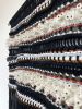 Macraweave Wall Hanging - "Alloy" | Macrame Wall Hanging in Wall Hangings by Loop Macrame Studio by Savanna Barker. Item composed of cotton and leather in mid century modern or contemporary style