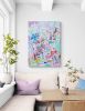 Fun time - Original mixed media painting | Paintings by Xiaoyang Galas. Item composed of canvas in contemporary or modern style