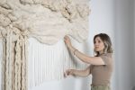 Large Textural Wall Hanging "Evermore" | Macrame Wall Hanging by Rebecca Whitaker Art