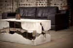 Holtanna No.2650-005 | Coffee Table in Tables by Stephan Schmitz / adorTable | Paris in Paris. Item made of steel with concrete