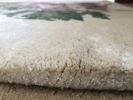 Wanabi (Cherry Blossom) Handtufted Floor Art rug | Small Rug in Rugs by Jan Sullivan Fowler. Item made of fabric