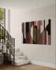 Layered Fiber Canvas No.11 | Macrame Wall Hanging in Wall Hangings by Vita Boheme Studio