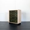 Alton Dresser | Storage by Crump & Kwash. Item composed of maple wood and brass in contemporary or art deco style