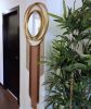 Decorative Wall Mirror Macrame | Macrame Wall Hanging in Wall Hangings by Magdyss Boutique. Item made of fiber works with boho style