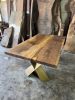 Walnut Wood Dining Table - Wooden Conference Table | Tables by Tinella Wood. Item composed of walnut in boho or minimalism style