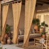 Premium Sliding Coir Curtain, 100% Natural & Eco-Friendly | Curtains & Drapes by GoldencoirVietNam LLC. Item composed of fiber compatible with boho and country & farmhouse style