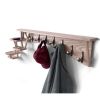 Ash Cirrus Coat Rack, Modern Wall Mounted Hooks and Shelves | Shelving in Storage by Arid. Item composed of wood compatible with minimalism and contemporary style