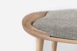 Contre toi (ottoman) | Benches & Ottomans by Nadine Hajjar Studio. Item composed of walnut in minimalism or contemporary style