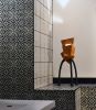 Trendy Legs, Carved Cherry and Epoxy Lighting Sculpture | Table Lamp in Lamps by Phil Woodward Art. Item composed of wood in mid century modern or contemporary style