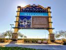 Town Square | Signage by Jones Sign Company. Item composed of metal