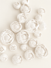 Modern Rose Wall Installation | Sculptures by Leramic