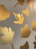 Petals Pressed Gold | Wallpaper in Wall Treatments by Emma Hayes | NewWall in Toronto. Item made of paper