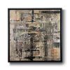 Bygone - Original mixed-media abstract | Mixed Media in Paintings by J. Kent Martin. Item composed of canvas in mid century modern or contemporary style