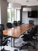 Live Edge Dining and Conference Tables | Tables by Fjelsted Nord LLC. Item composed of walnut and steel