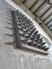 CONCRETE DANCE | Monumental Textural Wall Sculpture | Wall Hangings by Sizmari. Item composed of concrete & fiber compatible with minimalism and contemporary style