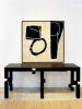 Offset Console – Sculptural Steel Console by Morgan Clayhall | Console Table in Tables by Morgan Clayhall
