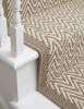 Handwoven Woolen Brown Runner Rug | Rugs by Evergreen Carpets. Item composed of wool compatible with boho and minimalism style